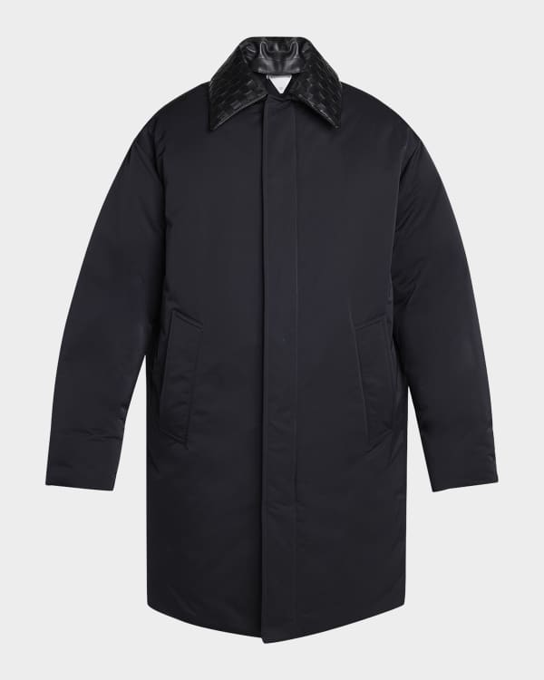 ZEGNA Men's Trofeo Hybrid Jacket w/ Knit Sleeves | Neiman Marcus ZEGNA Men's Trofeo Hybrid Jacket w/ Knit Sleeves | Neiman Marcus