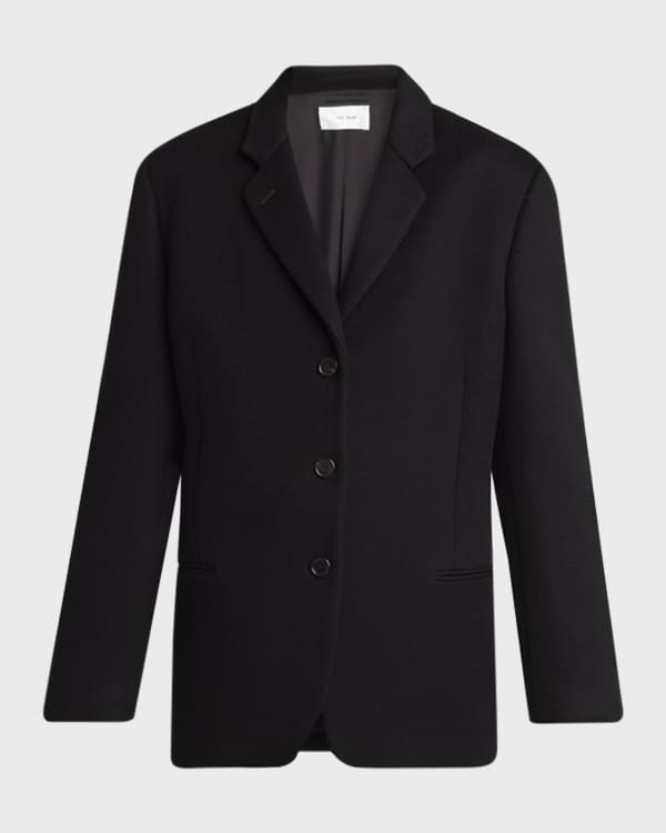 Chloe Scalloped Velvet Crop Jacket | Neiman Marcus