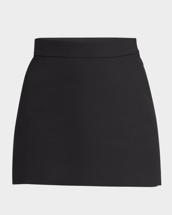ミニスカート JW ANDERSON Women Mini Skirts DR0479 PG1761 999 Black ROLLED HEMLINE MINI SKIRT – JW Anderson