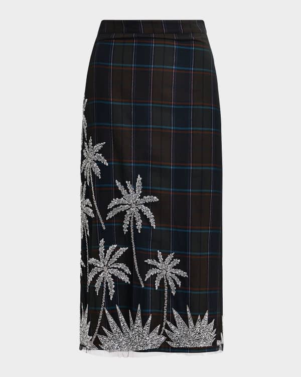 Knit midi skirt quilt best sale