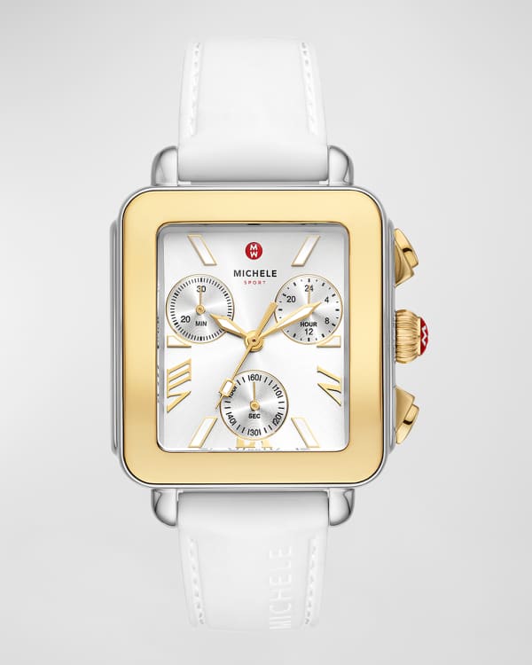 Red michele watch on sale