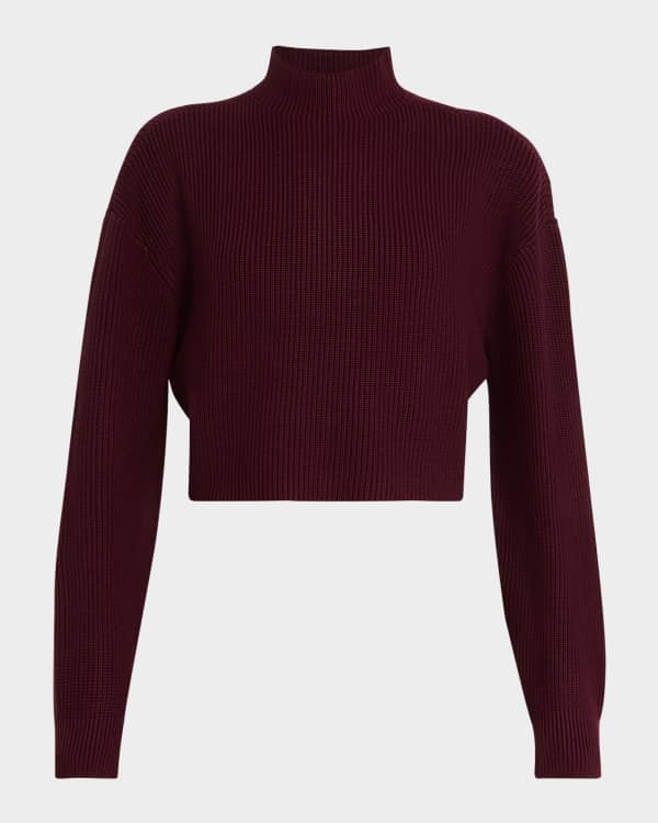 SER.O.YA Sana Cheetah Mock Neck Top Neiman Marcus
