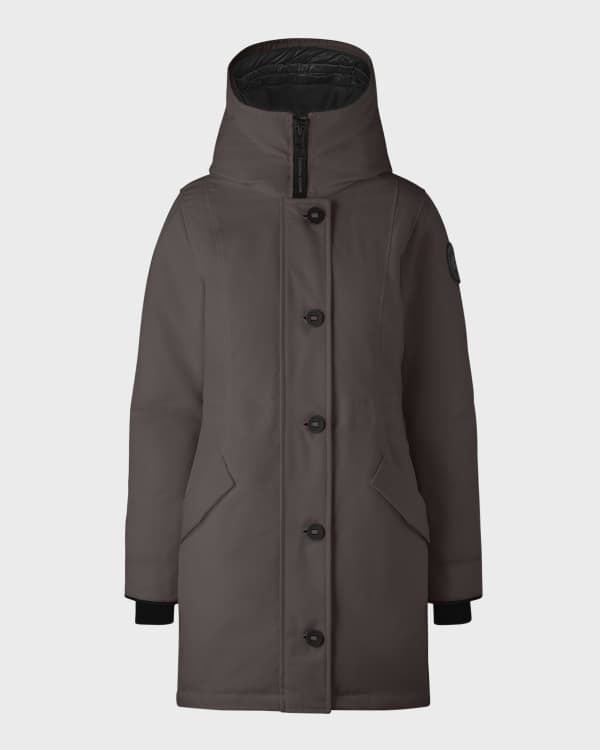 Canada Goose Byward Parka Black Label Shiny Crinkle Neiman Marcus