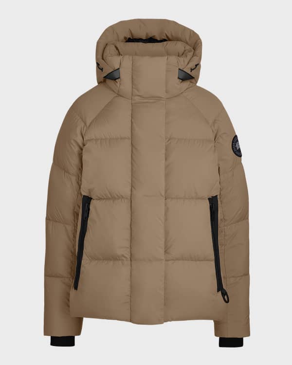 Herno Amelia Water-Resistant Ultralight Nylon A-Line Puffer