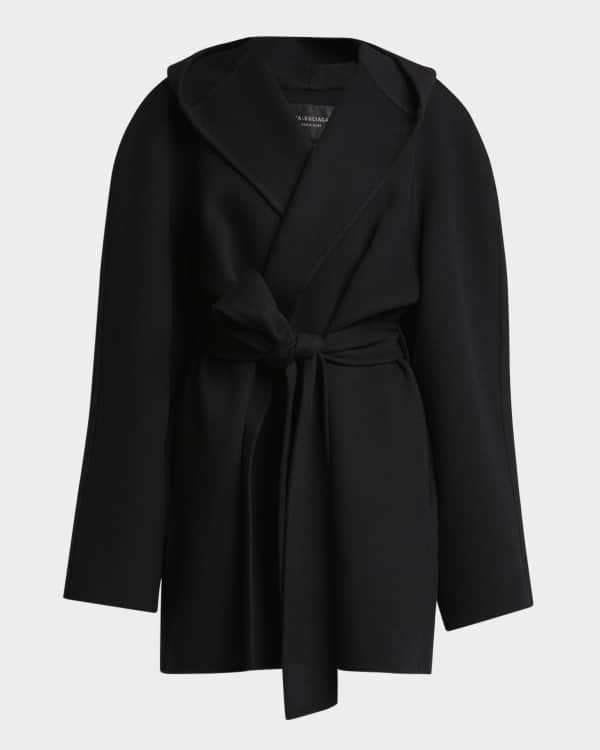 Balenciaga check coat store