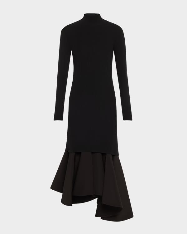 Givenchy Long Voyou Belt Polo Dress | Neiman Marcus