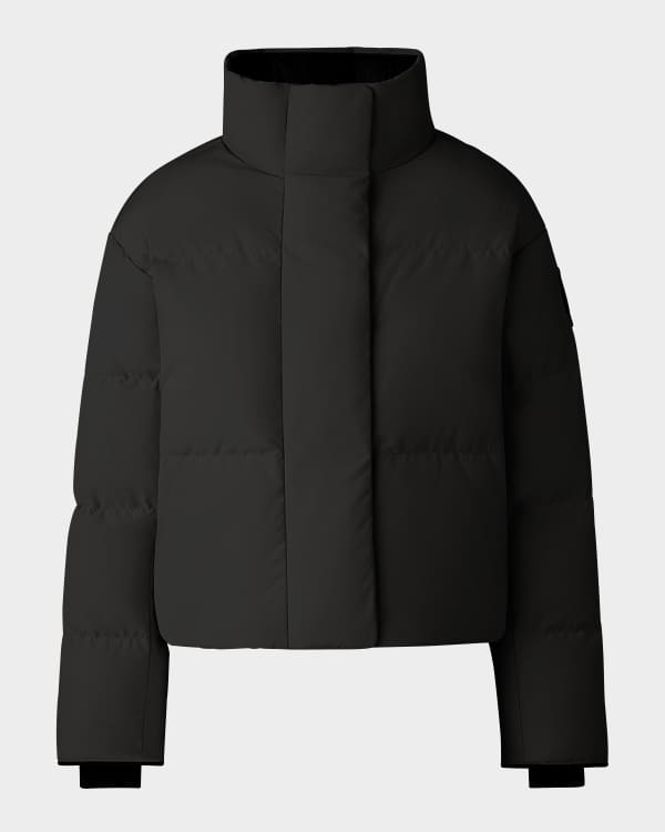 Herno Amelia Water-Resistant Ultralight Nylon A-Line Puffer Herno Amelia Water-Resistant Ultralight Nylon A-Line Puffer