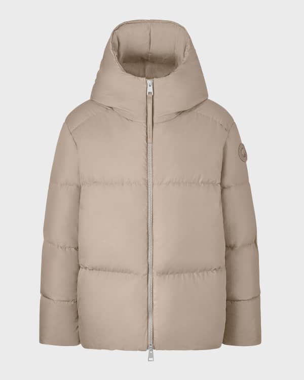 Canada Goose Hybridge Knit Puffer Front Jacket Neiman Marcus