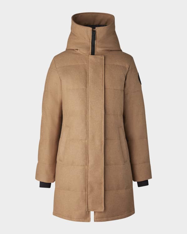Canada Goose Gabriola Hooded Parka Coat w Reflective Back Neiman Marcus