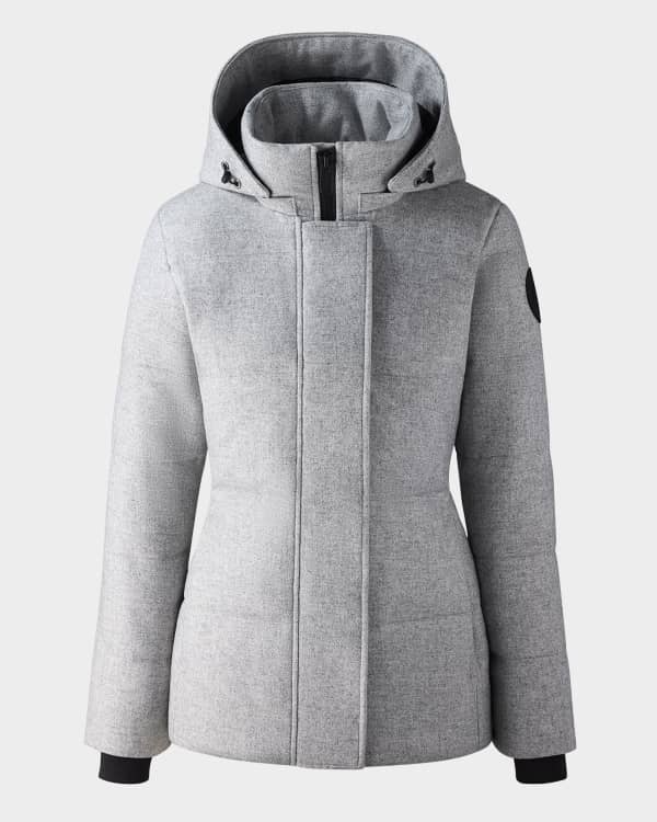 Canada Goose Gabriola Hooded Parka Coat w Reflective Back Neiman Marcus