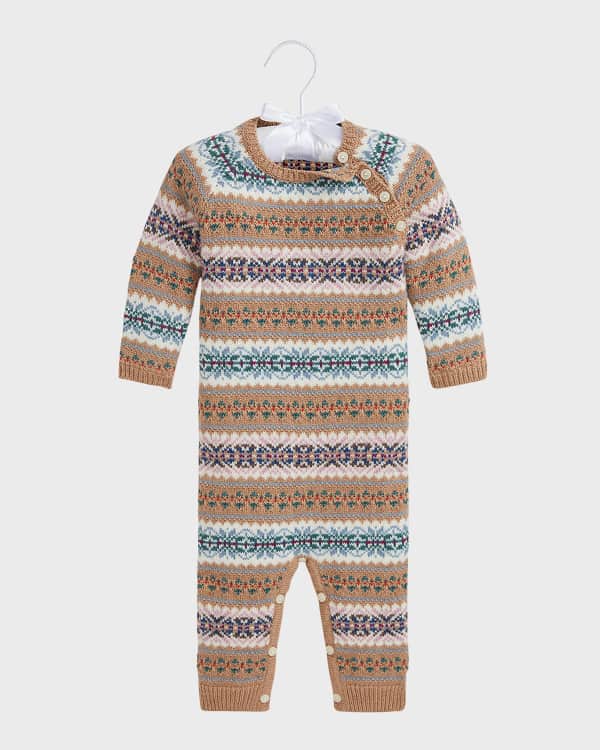 Luli & Me Baby Boys Sea Blue Bubble - White Collar main image 1