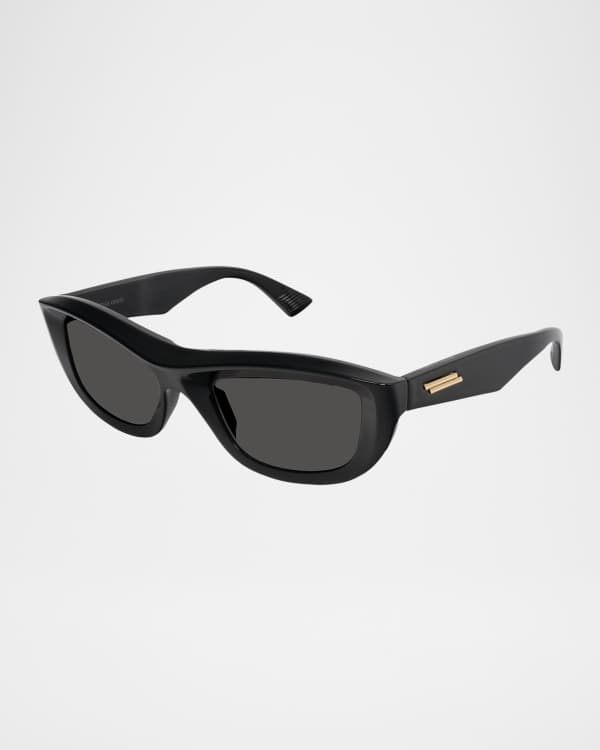 Bottega Veneta Recycled Acetate and Metal Cat-Eye Sunglasses