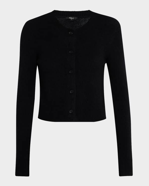 Alice + Olivia Breanna Chunky Knit Cardigan | Neiman Marcus Alice + Olivia Breanna Chunky Knit Cardigan | Neiman Marcus