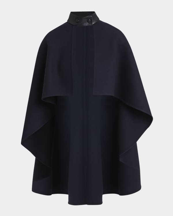 Pucci Colorblock Knit Cape | Neiman Marcus