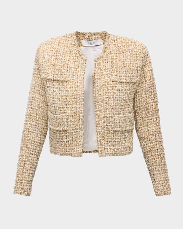 English Factory Tweed Bolero Jacket Neiman Marcus