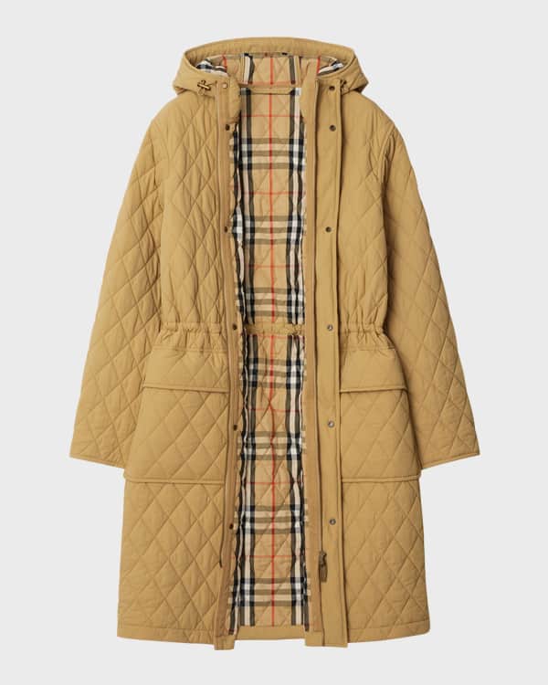 Moncler Guethary Reversible Flower-Print Long Parka | Neiman