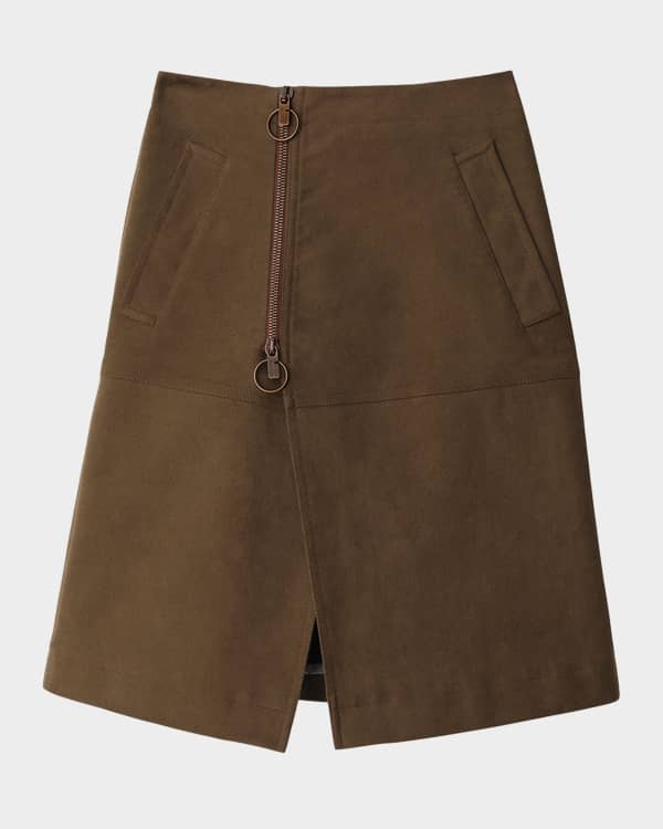 ミニスカート Stella Mccartney Fringed Alter Mat Skirt With Side Closure Stella Mccartney Fringed Alter Mat Skirt With Side Closure