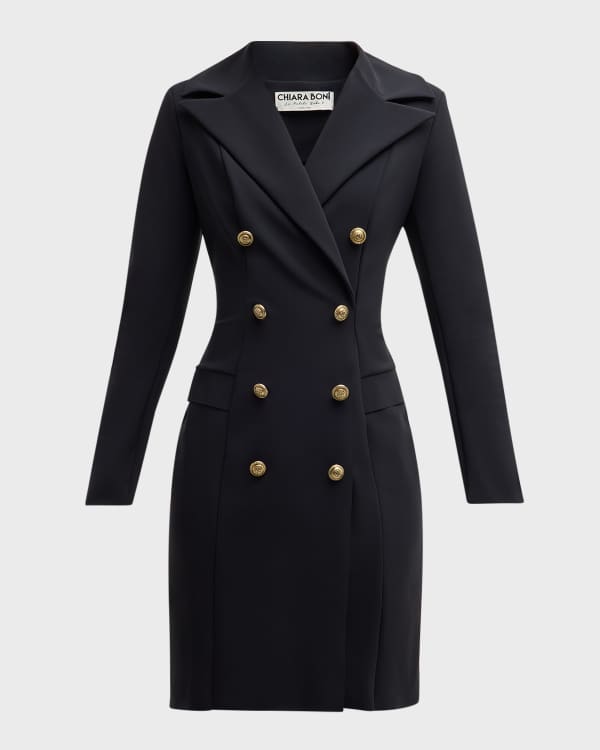 Judith and charles tuxedo mini dress cheap