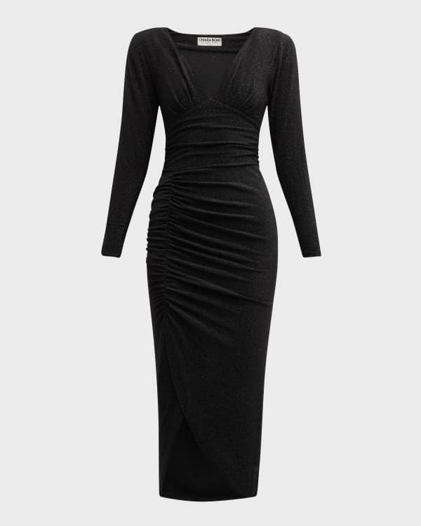 Milly Raziela Ribbed Colorblock Bodycon Midi Dress Neiman Marcus