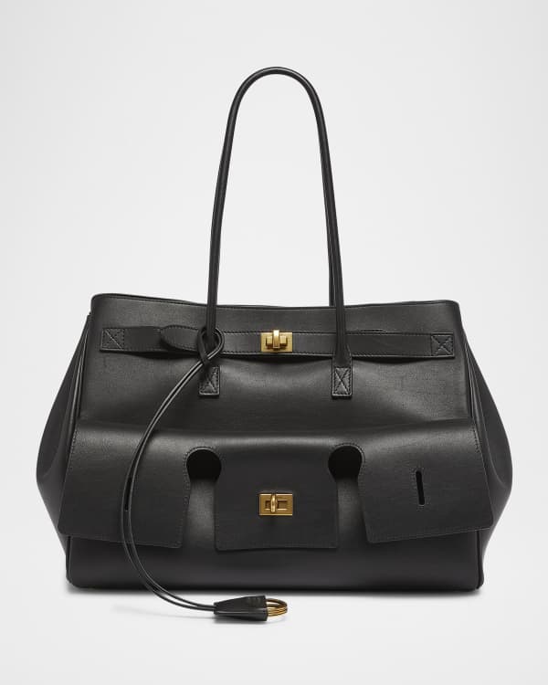 Balenciaga Neo Classic City XS Croc-Embossed Top-Handle Bag