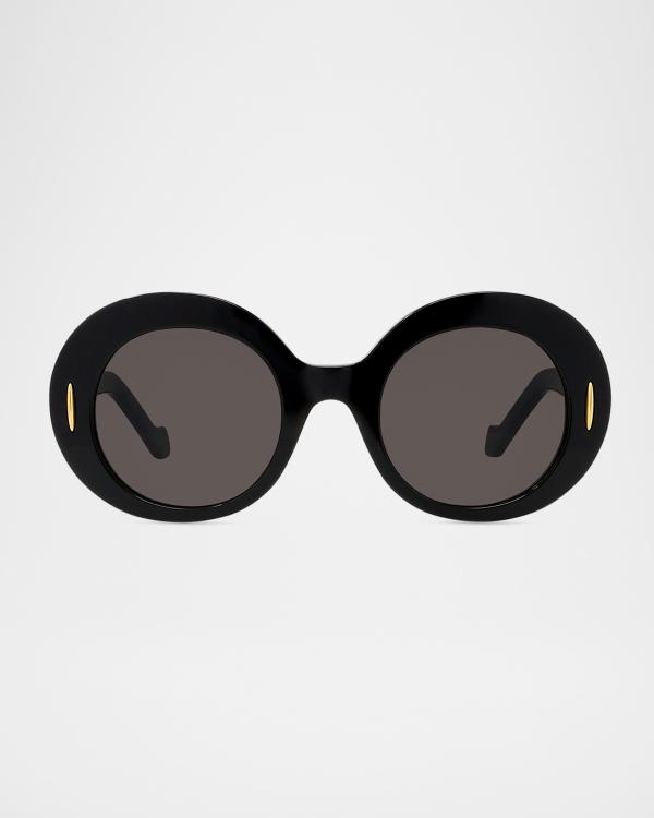 LOEWE Anagram 46mm Rectangular Sunglasses | Neiman Marcus display picture 2