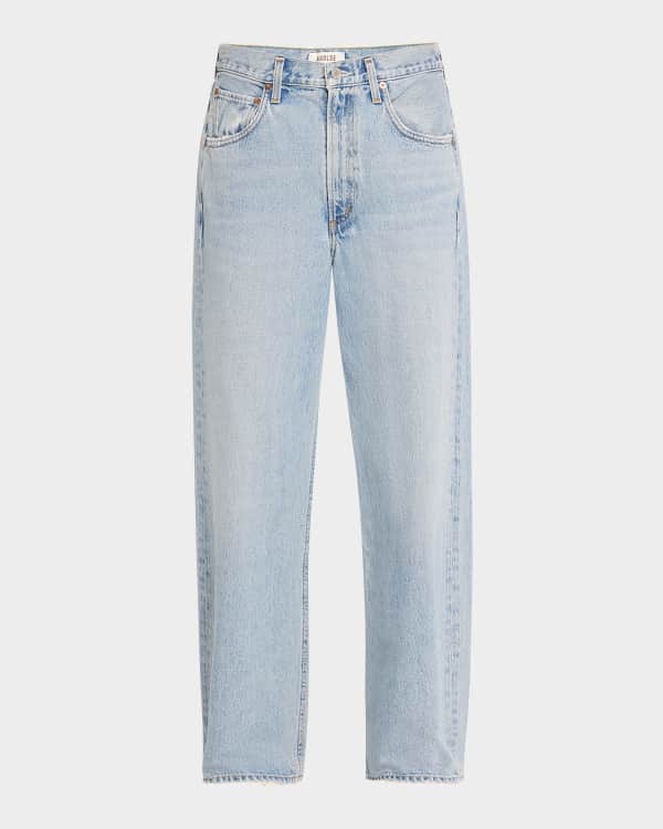デニム・ジーパン Agolde Light Blue Straight-Leg Jeans LEX_REACH.jpg?v=1737148490&
