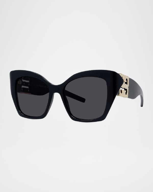 Off-White Fillmore Acetate & Metal Rectangle Sunglasses