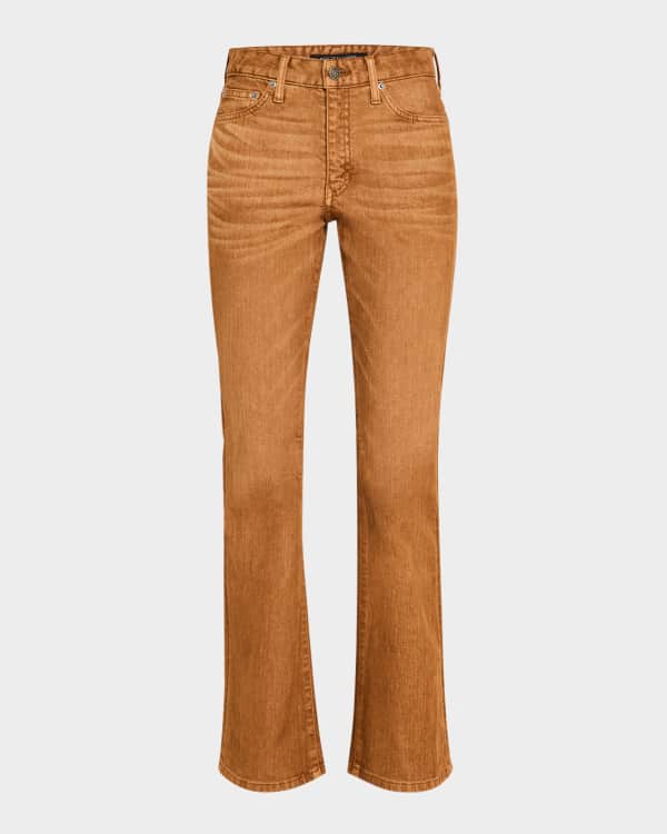 Khaite Vivian Boot-Cut Flare Jeans | Neiman Marcus