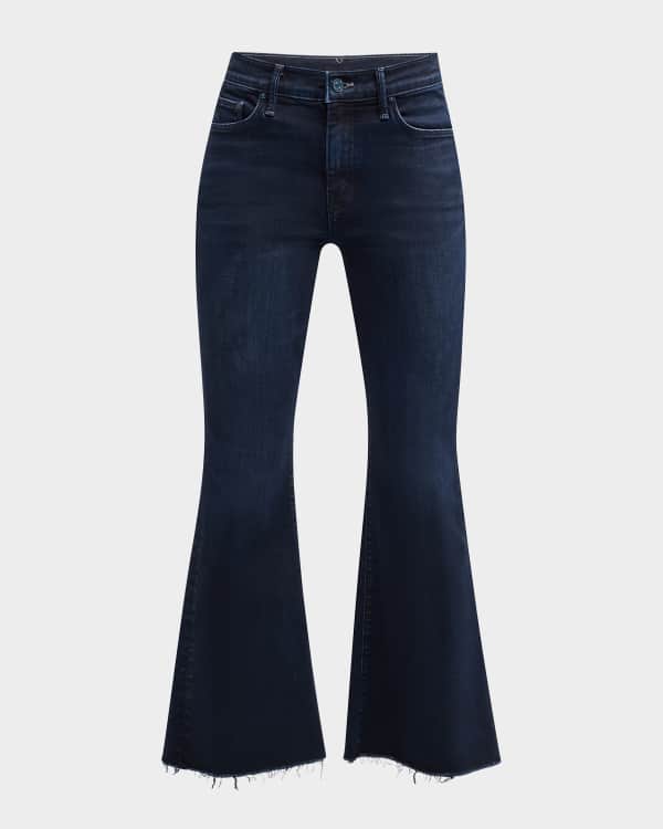 Black frayed ankle jeans store