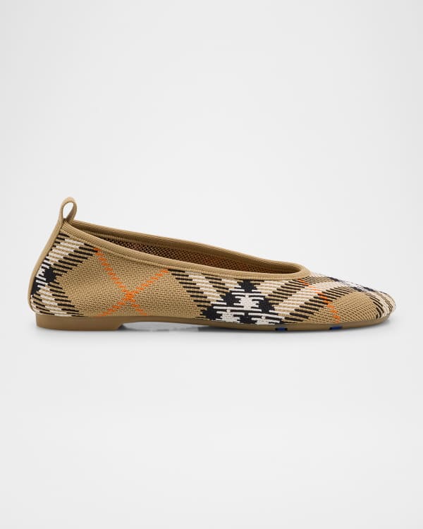 Burberry shoes flats shop