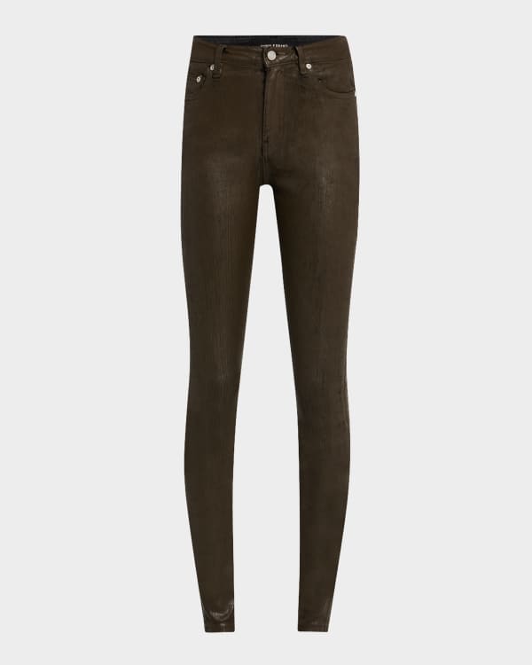 J brand 620 coated skinny jeans deals