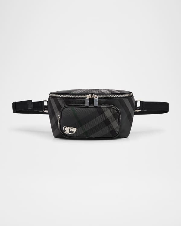 Burberry Men s Vintage Check Nylon Belt Bag Fanny Pack Neiman Marcus