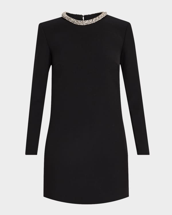 Michael Kors Round Neck Sequin Dress Derby