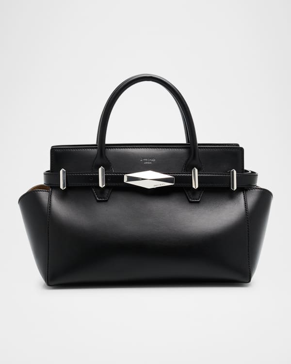 THE ROW Edith in Small Saddle Leather | Neiman Marcus