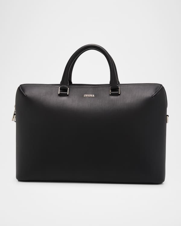 TOM FORD Men's Elliot Soft Grain Leather Briefcase Bag
