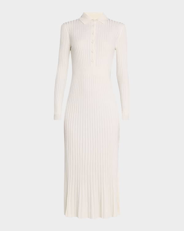 Isabel Marant Zael Zip-Up Wool Knit Midi Dress | Neiman Marcus