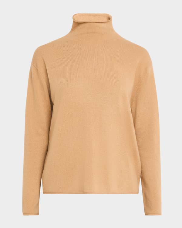 Joie Shiloh Mock Neck Blouson Sleeve Sweater Neiman Marcus