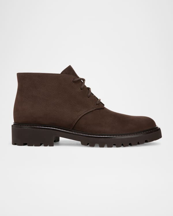 Aquatalia Men s Renzo Waterproof Leather Lace Up Boots Neiman Marcus