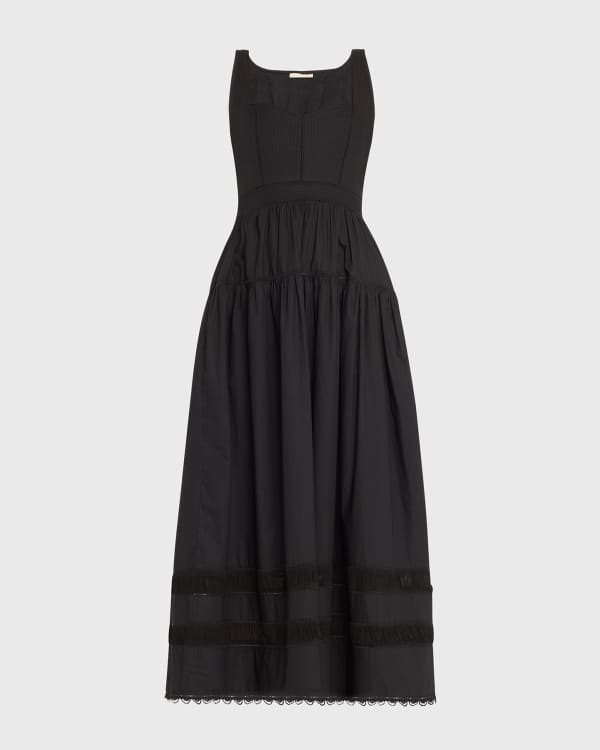 Kade lace jersey maxi dress hot sale