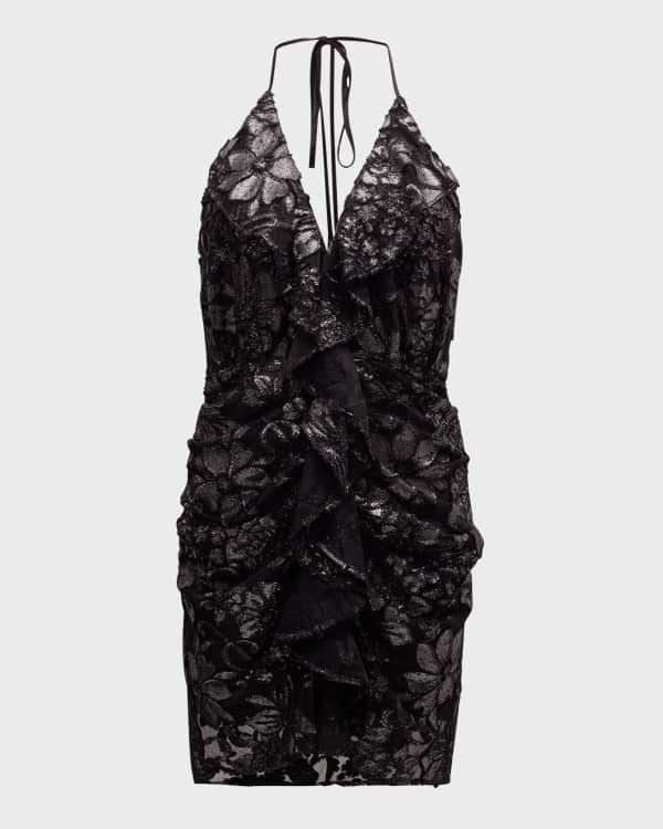 Ramy Brook Allona Ruched Mini Dress Neiman Marcus