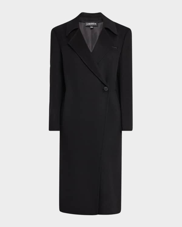 Mackage Clarice Long Double-Face Wool Coat | Neiman Marcus