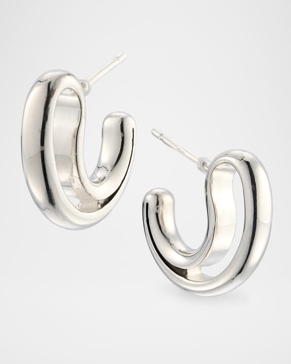 24AW new/BOTTEGA VENETA ハンドエナメルイヤリング Earring BOTTEGA VENETA】パズル イヤーカフ エナメル イヤリング