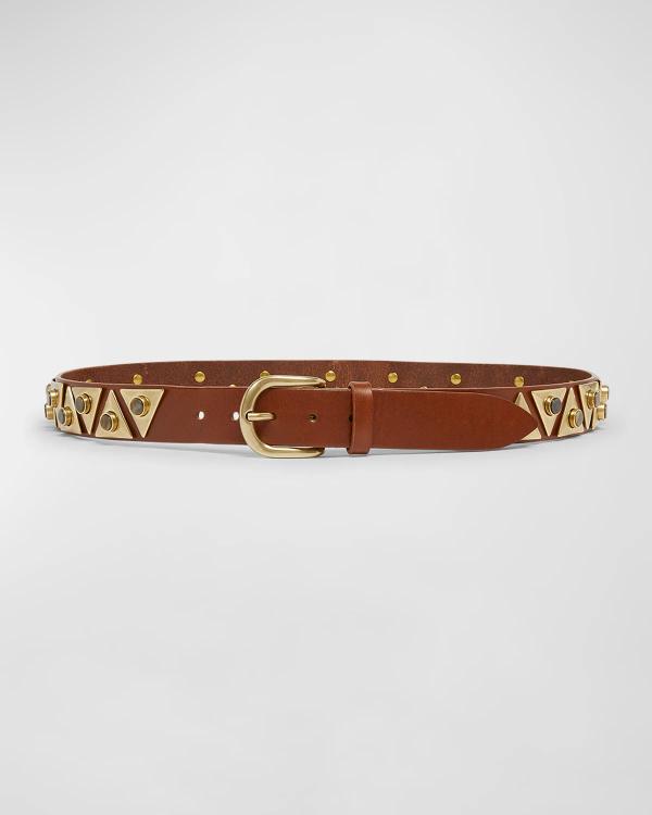 Isabel Marant Split Leather Belt | Neiman Marcus display picture 3