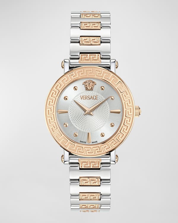 Versace Medusa Infinite Bracelet Watch, Two-Tone | Neiman Marcus