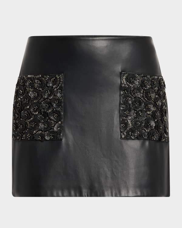 Black pleated mini skirt 8x10 clearance