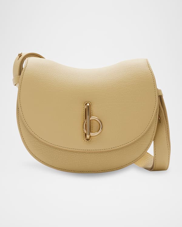 Burberry Olympia Micro Smooth Leather Crossbody Card Case