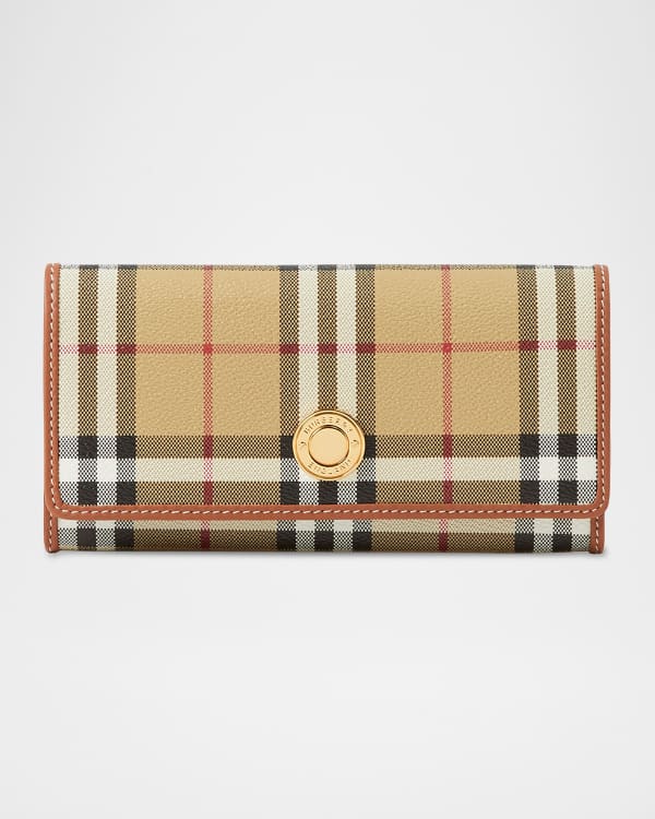 Burberry Somerset Check Zip Wallet | Neiman Marcus
