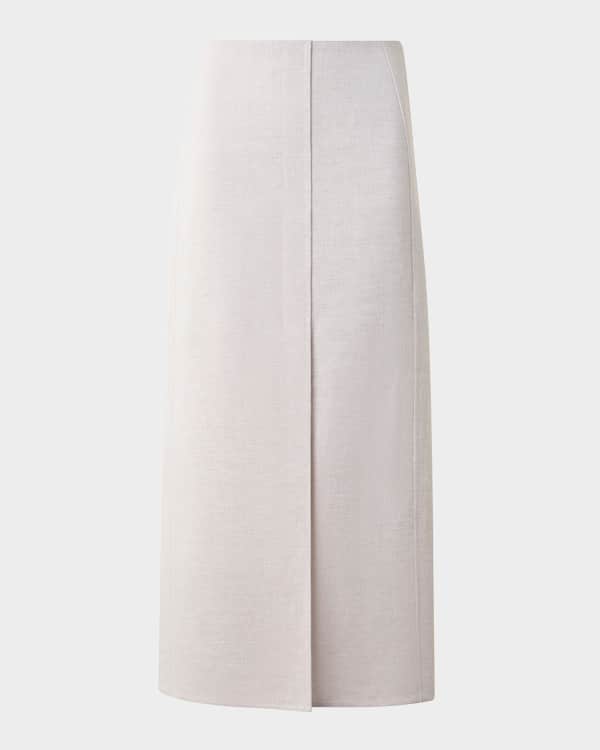 Elizabeth - Double Knit Wool Skirt main image 1