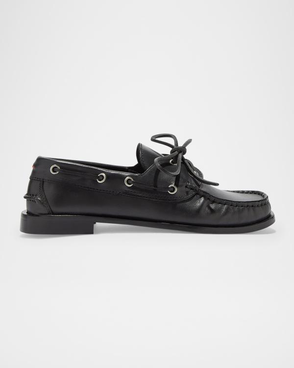 Stuart Weitzman Palmer Studded Leather Penny Loafers  display picture 1