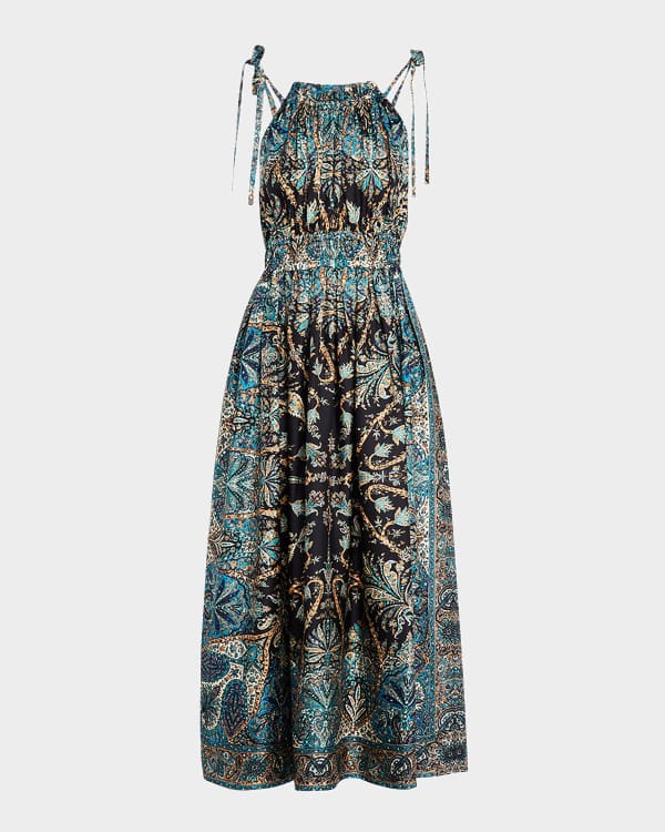 Alice Olivia Valencia Spaghetti Strap Maxi Dress Neiman Marcus